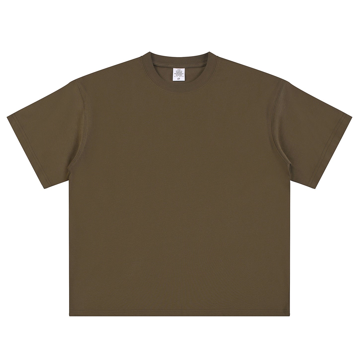21Dripzz Essential Oversized Tee – Brown
