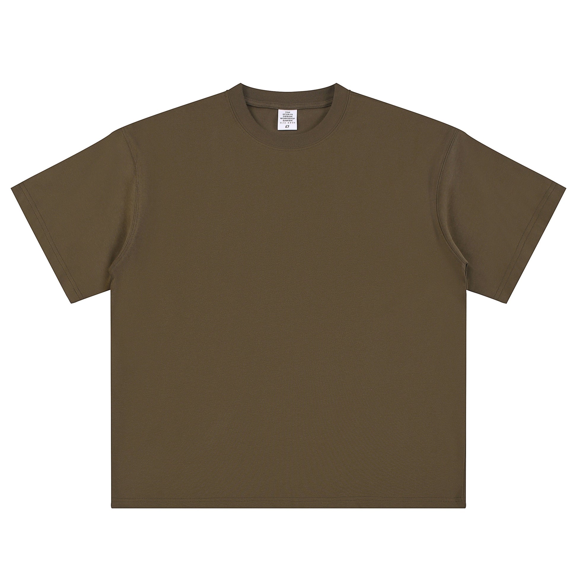 21Dripzz Essential Oversized Tee – Brown