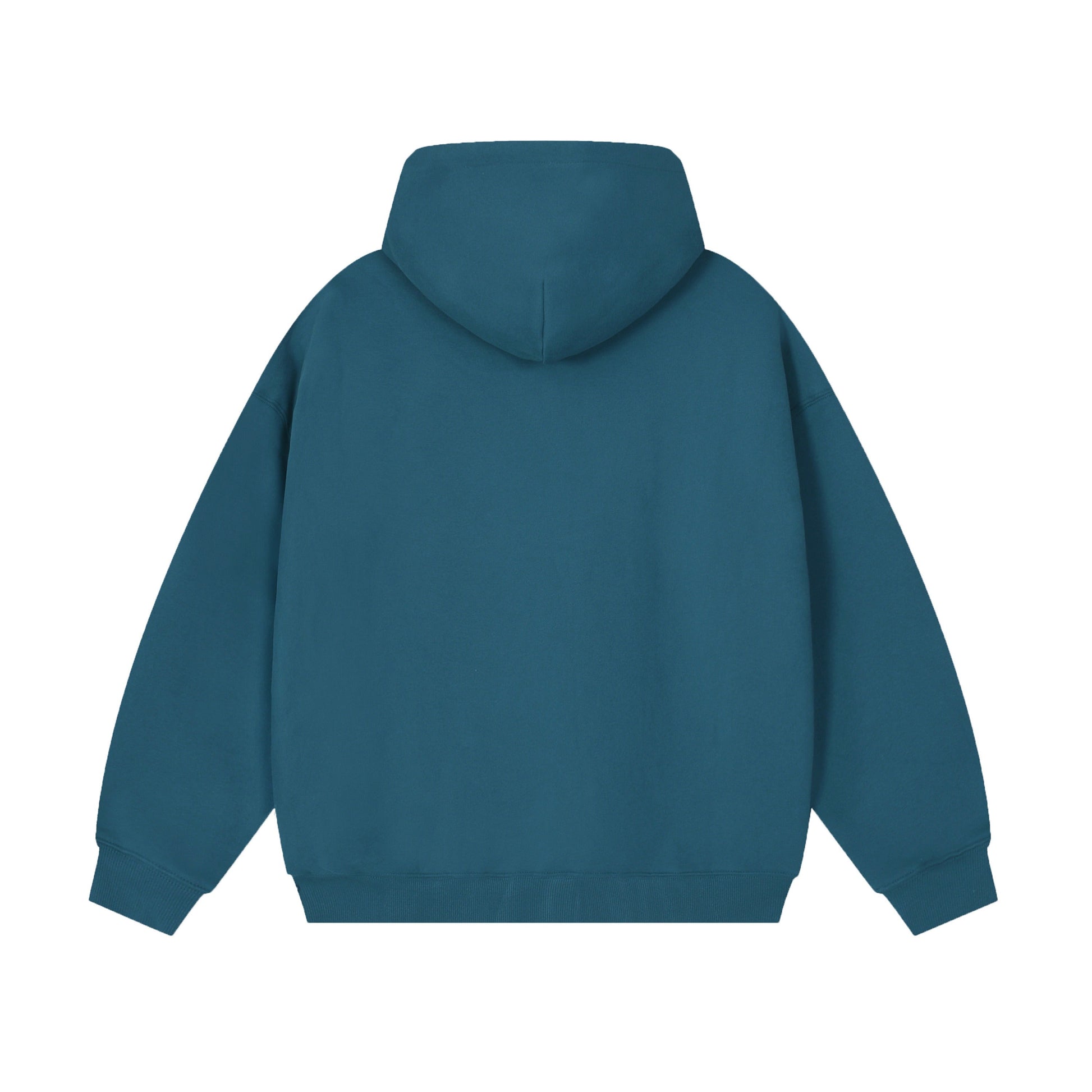 21Dripzz Essential Zip Hoodie - Teal Blue
