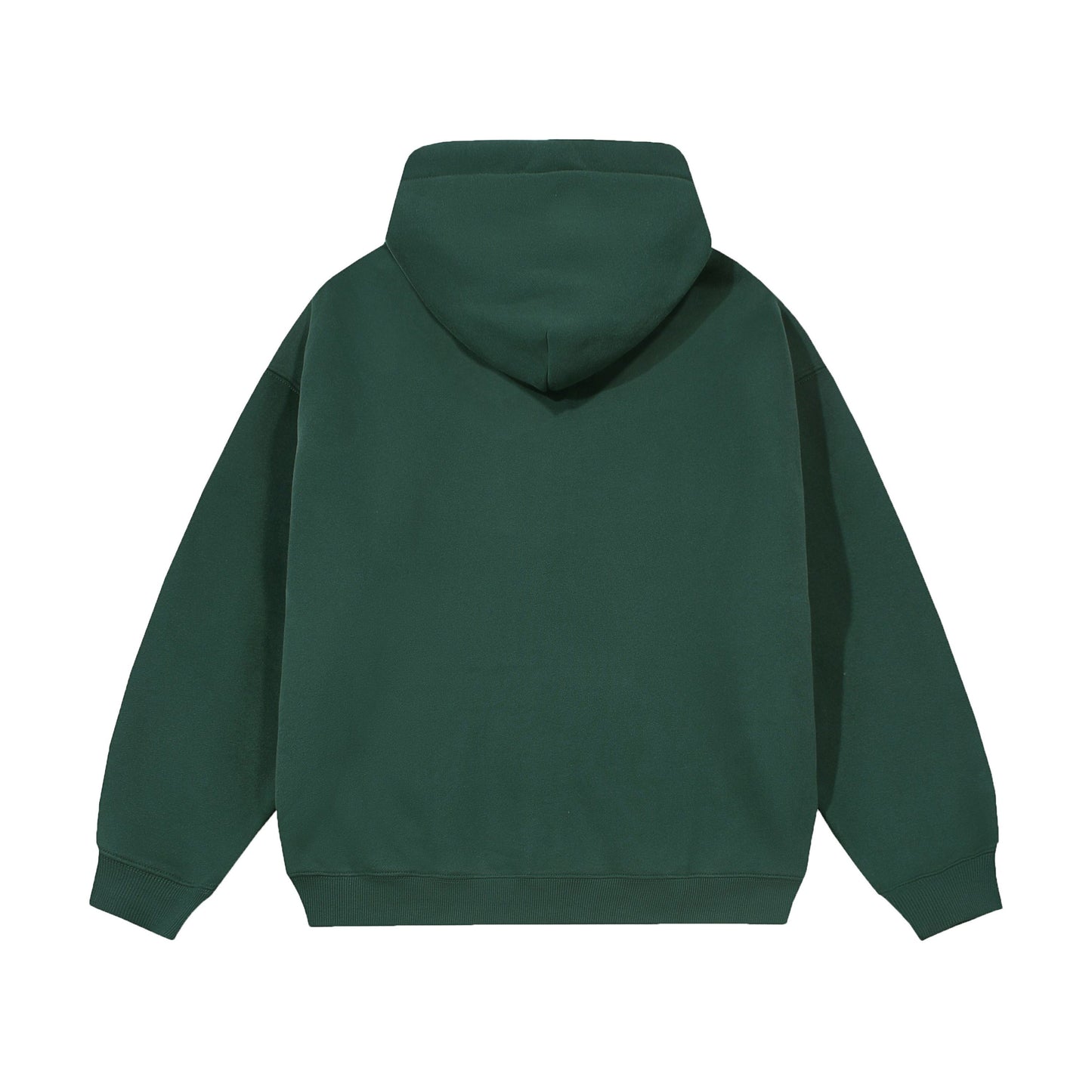 21Dripzz Essential Zip Hoodie - Green
