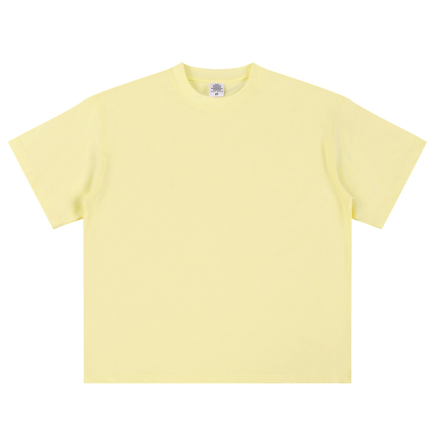 21Dripzz Essential Oversized Tee – Yellow