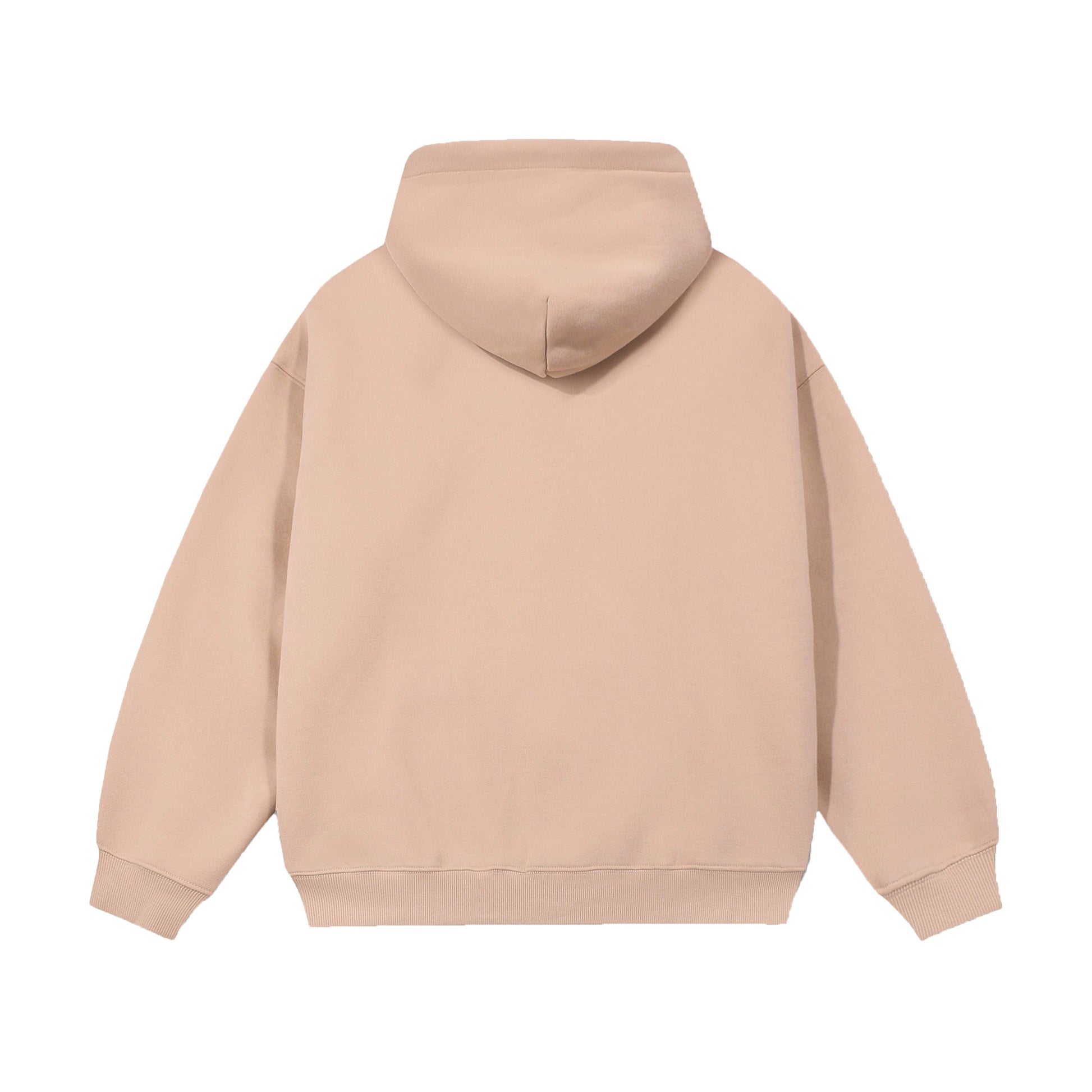 21Dripzz Essential Zip Hoodie - Peach