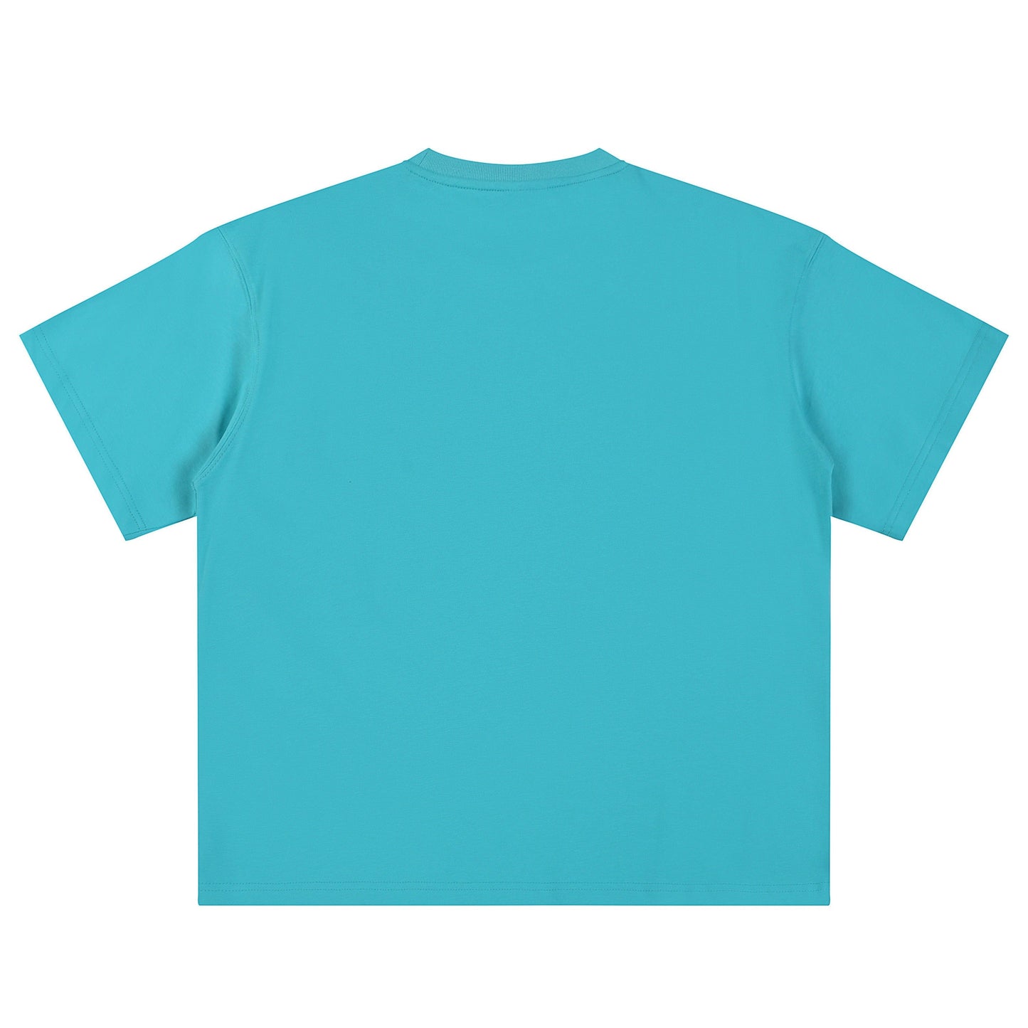 21Dripzz Essential Oversized Tee – Aqua Blue