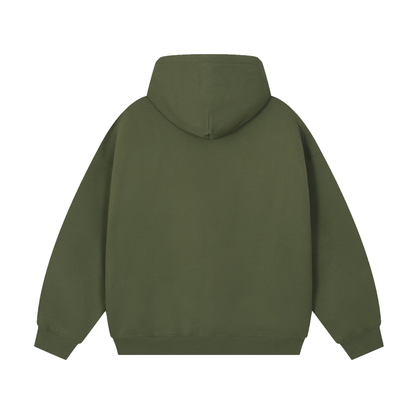 21Dripzz Essential Zip Hoodie - Cactus Green