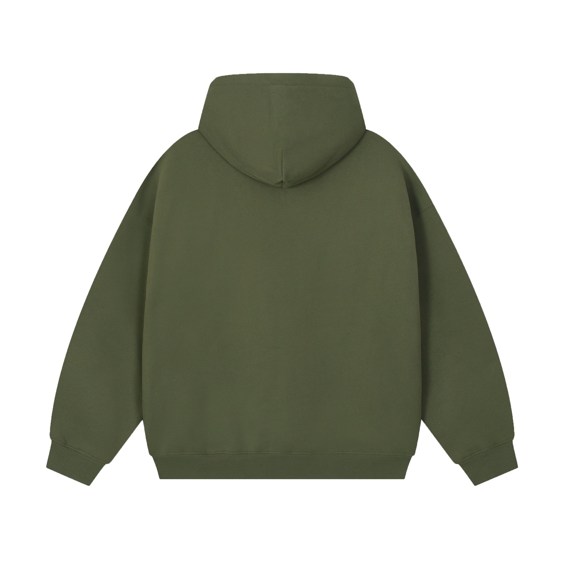 21Dripzz Essential Zip Hoodie - Cactus Green