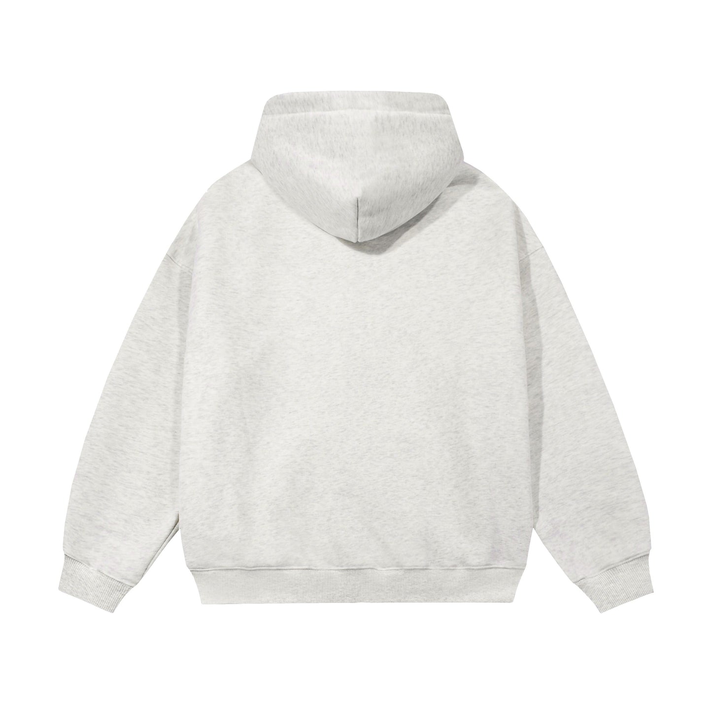 21Dripzz Essential Zip Hoodie - Light Grey