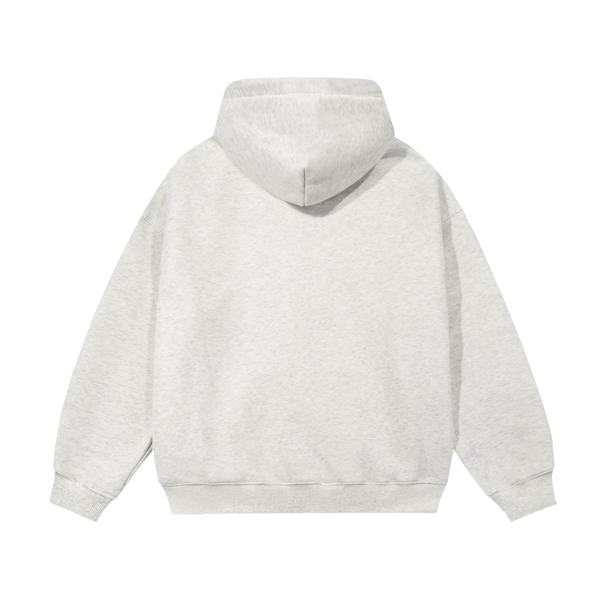 21Dripzz Essential Zip Hoodie - Light Grey