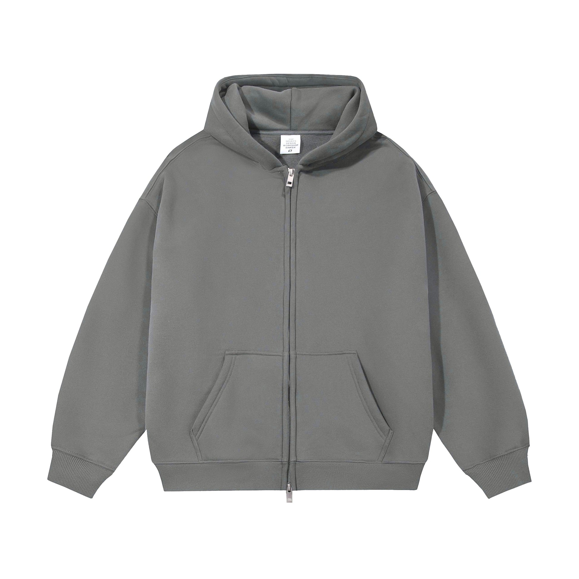 21Dripzz Essential Zip Hoodie - Anthracite Grey