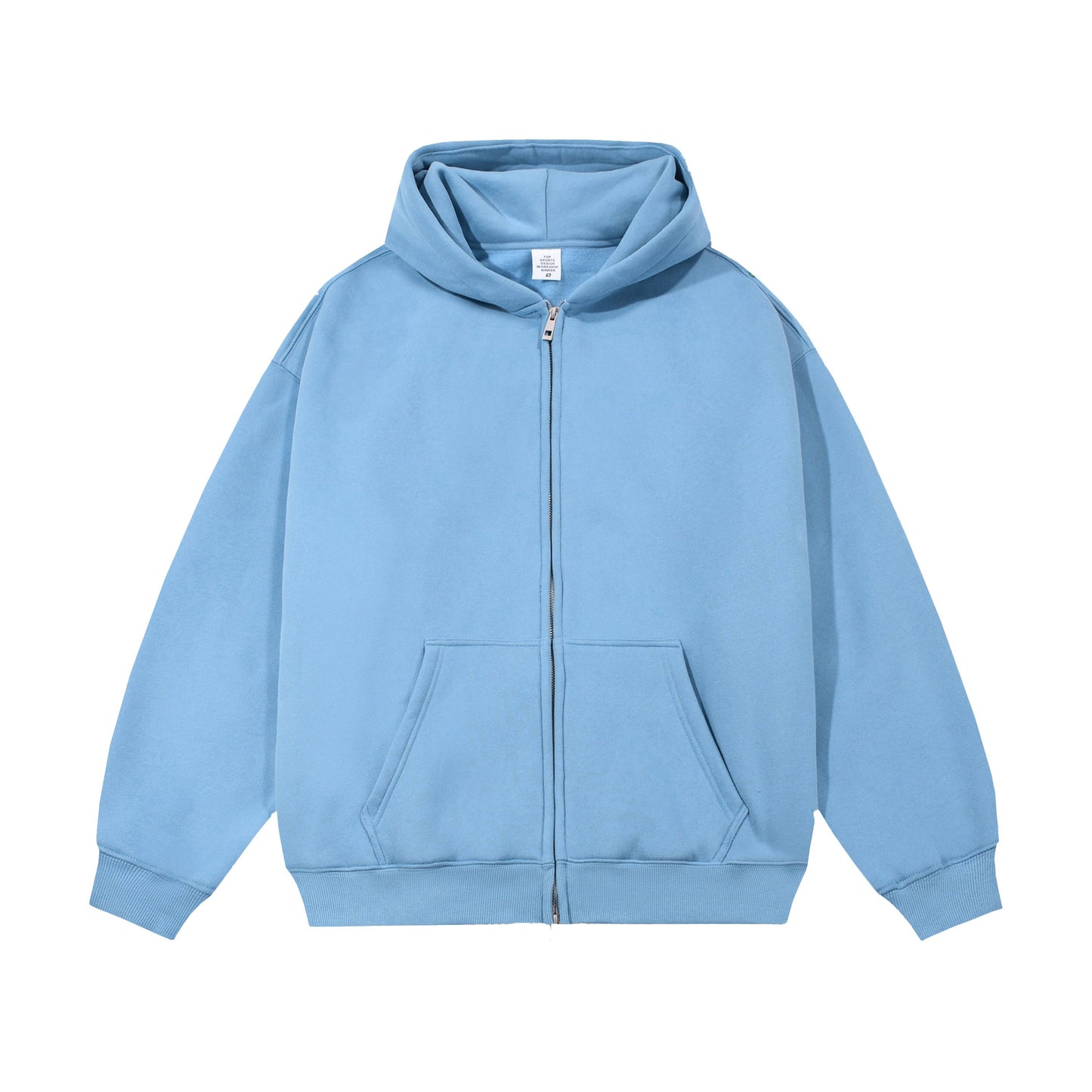 21Dripzz Essential Zip Hoodie - Baby Blue