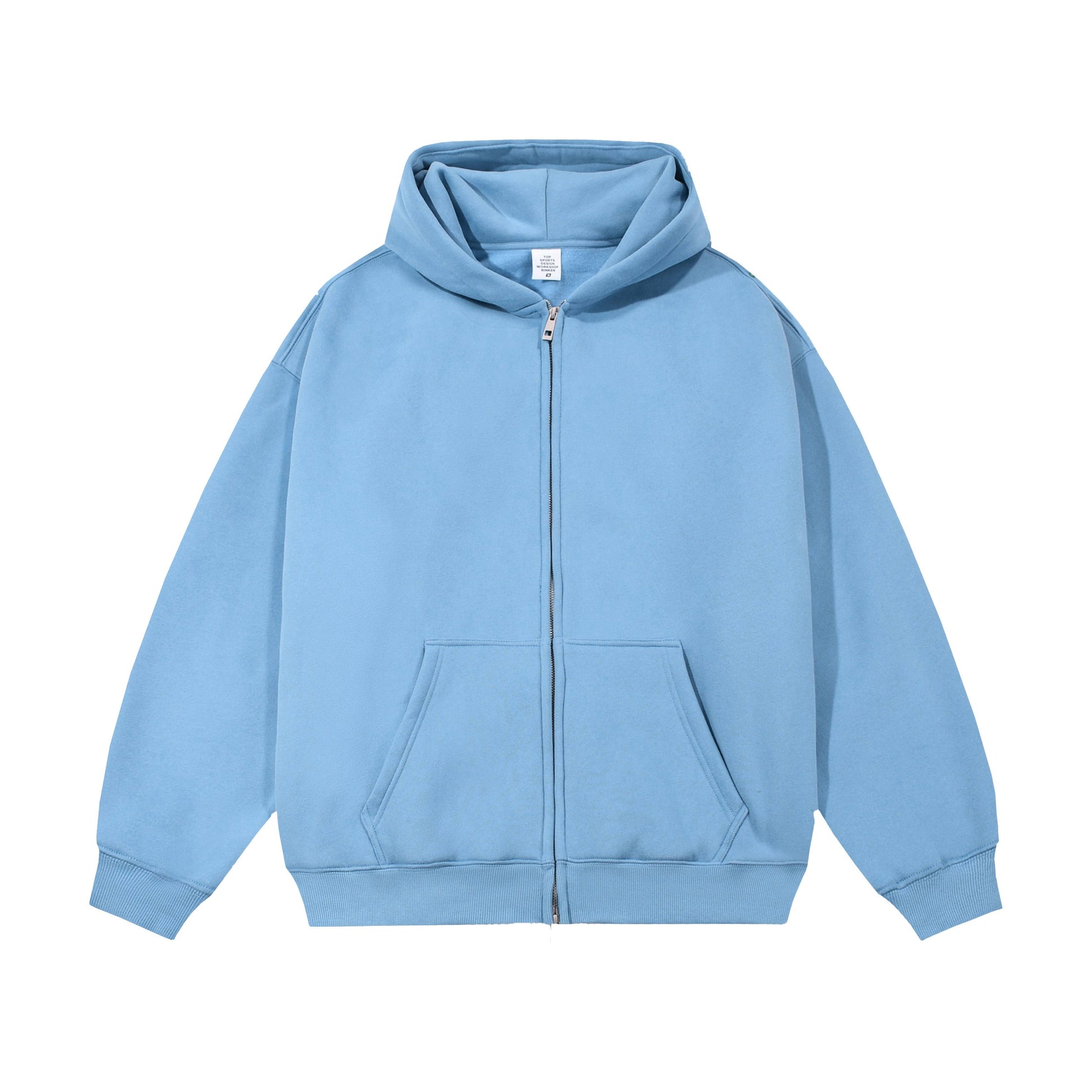 21Dripzz Essential Zip Hoodie - Baby Blue