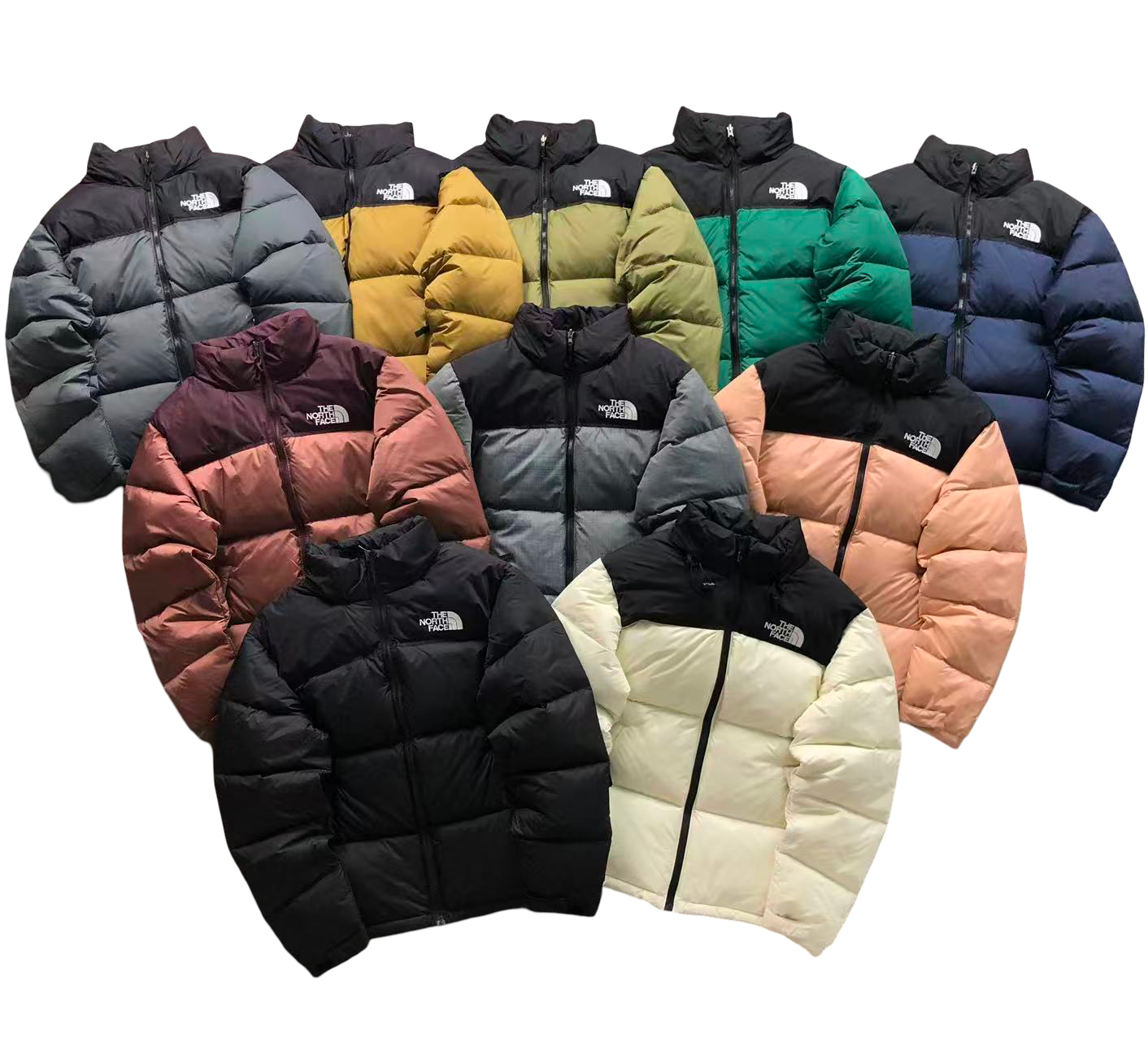 The North Face 1996 Retro Nuptse Down Jacket Light Grey