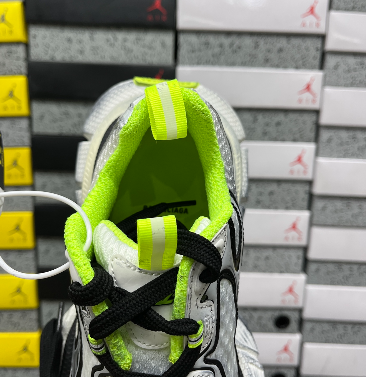 Balenciaga 3XL Fluo White Black