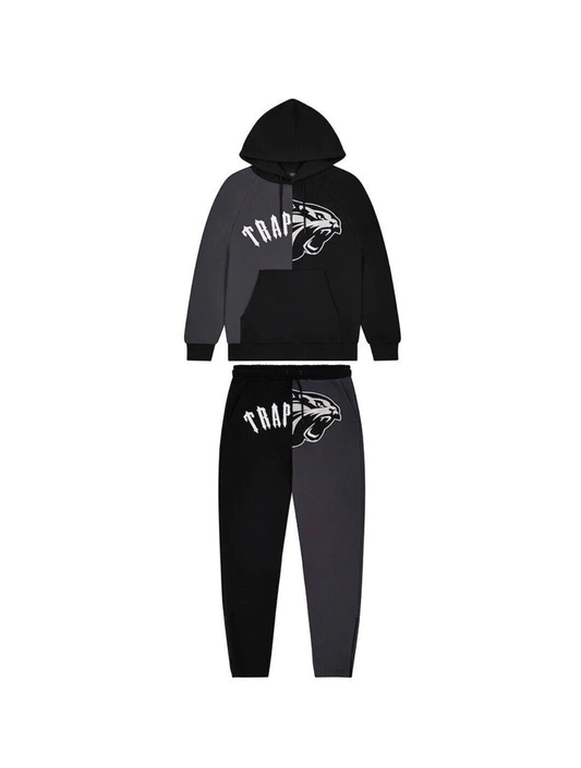 Trapstar Shooters Arch Hoodie Tracksuit Black