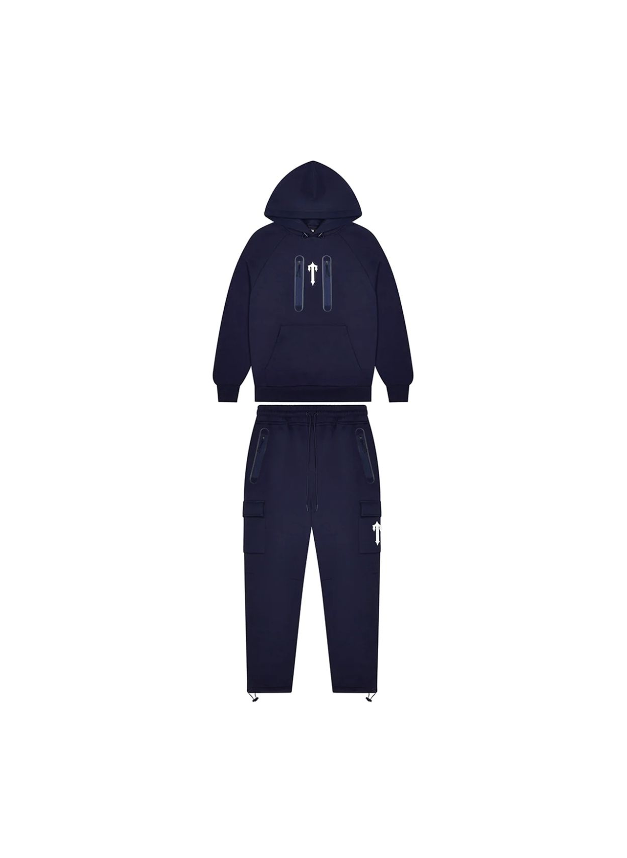 Trapstar Irongate T Tech Zip Tracksuit Navy