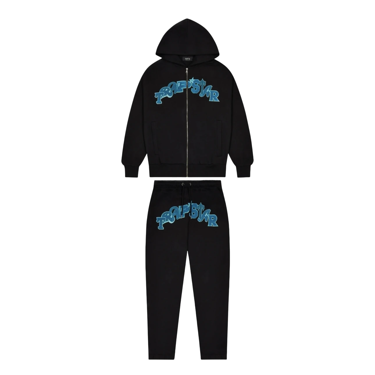 Trapstar Wildcard Tracksuit Black/Teal