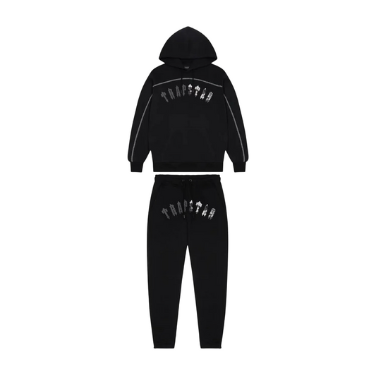 Trapstar Irongate Arch Camo Tracksuit - (BLACK)