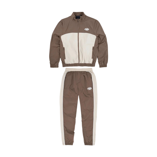 Syna World Shellsuit Brown/Cream