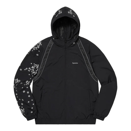 Supreme AOI Glow-In-The-Dark Shell Suit Jacket Black