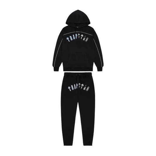 Trapstar Irongate Arch Camo Tracksuit Black/Blue
