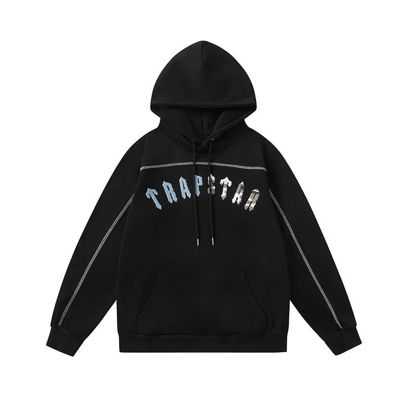 Trapstar Irongate Arch Camo Tracksuit Black/Blue