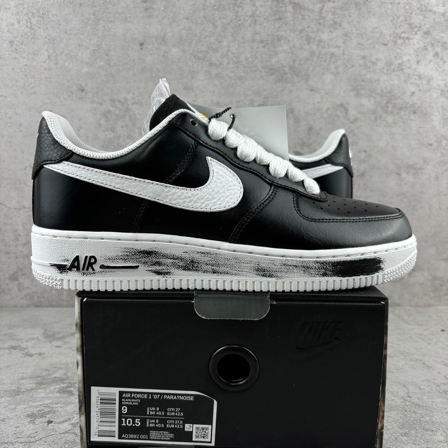 Nike Air Force 1 Low G-Dragon Peaceminusone Para-Noise Black