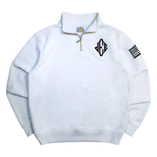 Original Epstein Quarter Zip - White