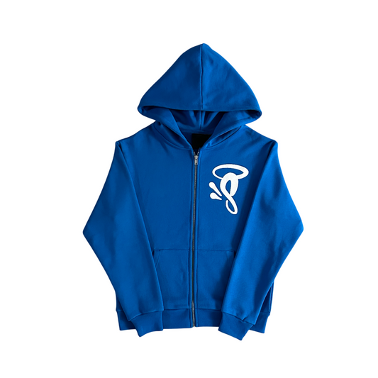 Syna World Void Zip Hoodie Blue