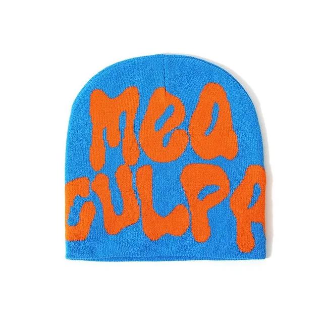 Mea Culpa Beanie Blue/Orange