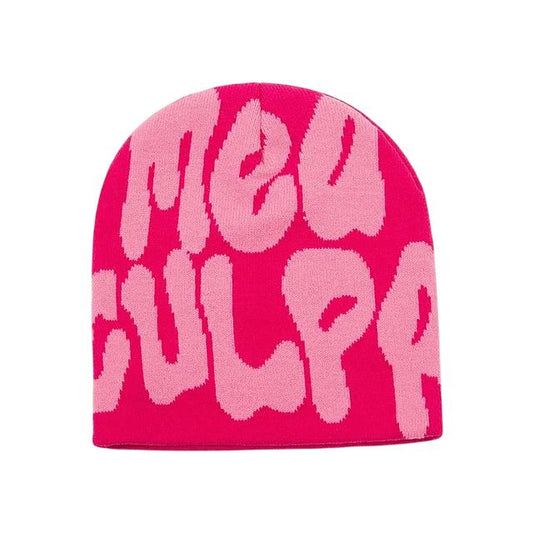Mea Culpa Beanie - (FUCHSIA/PINK)