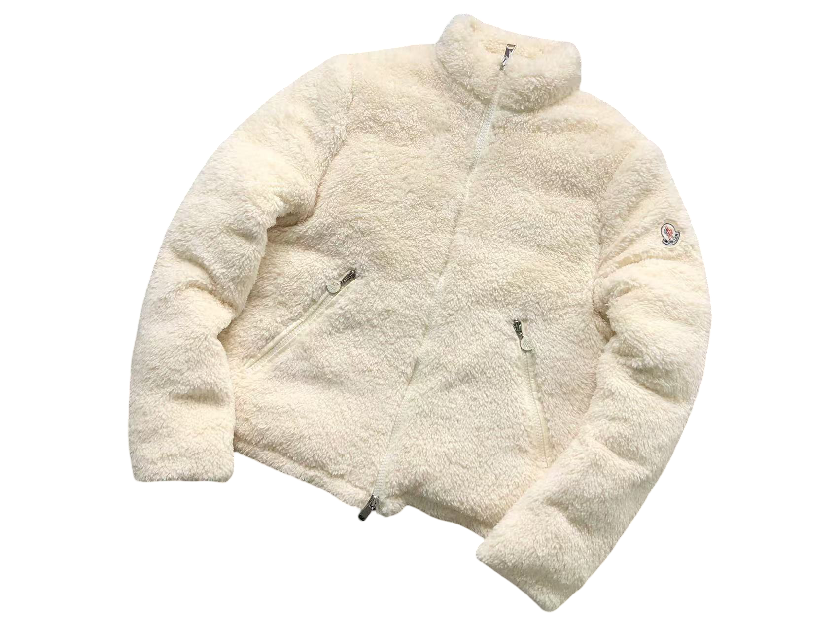 Moncler Polignac Fleece Jacket Cream
