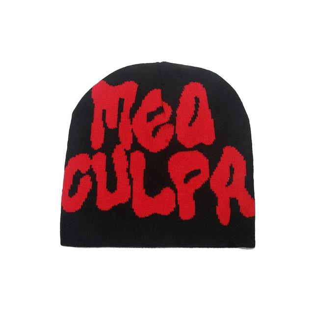 Mea Culpa Beanie Black/Red