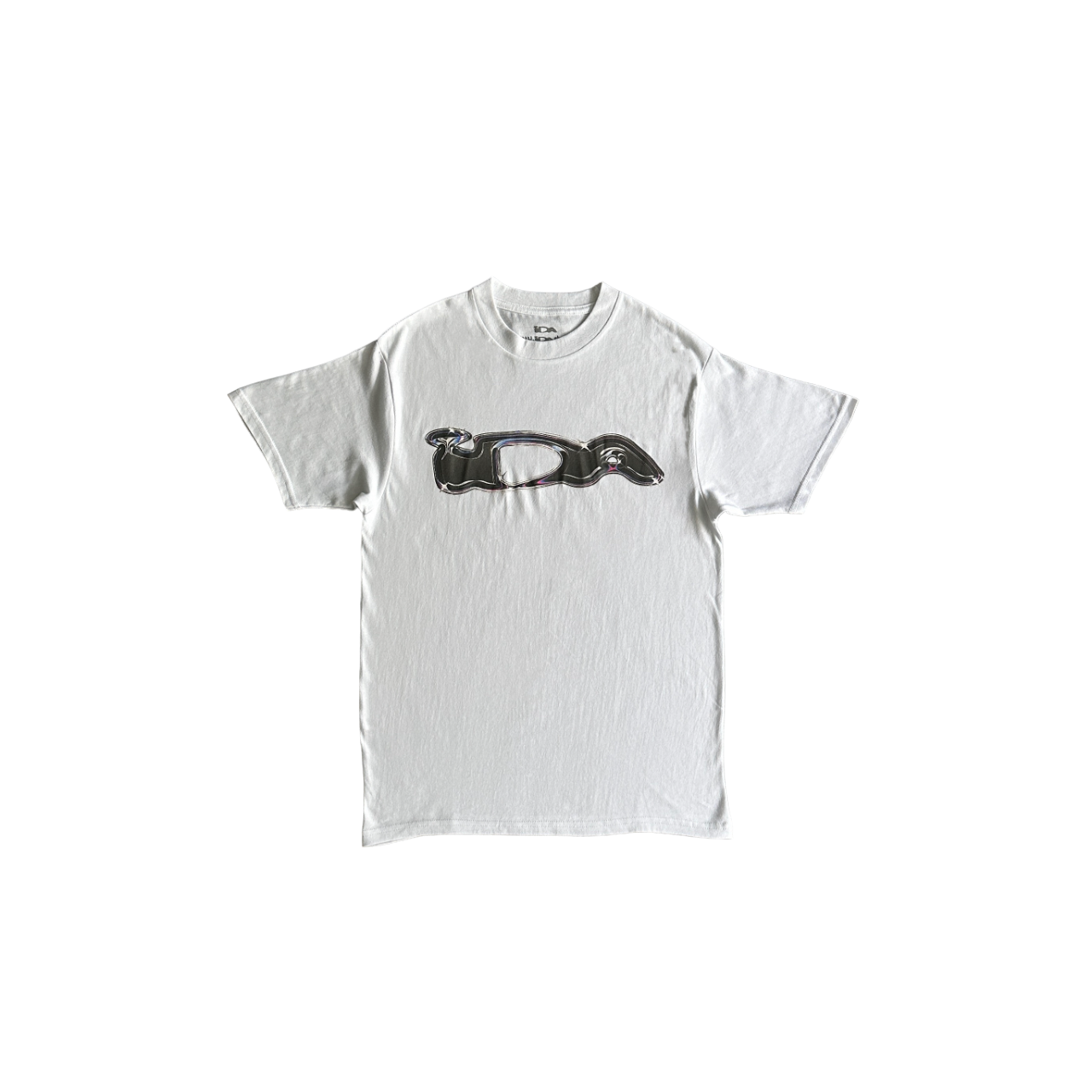 IDA Chrome Tee White/Grey