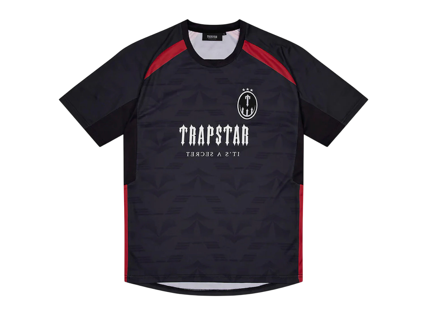 Trapstar Monogram Jersey Black/Red