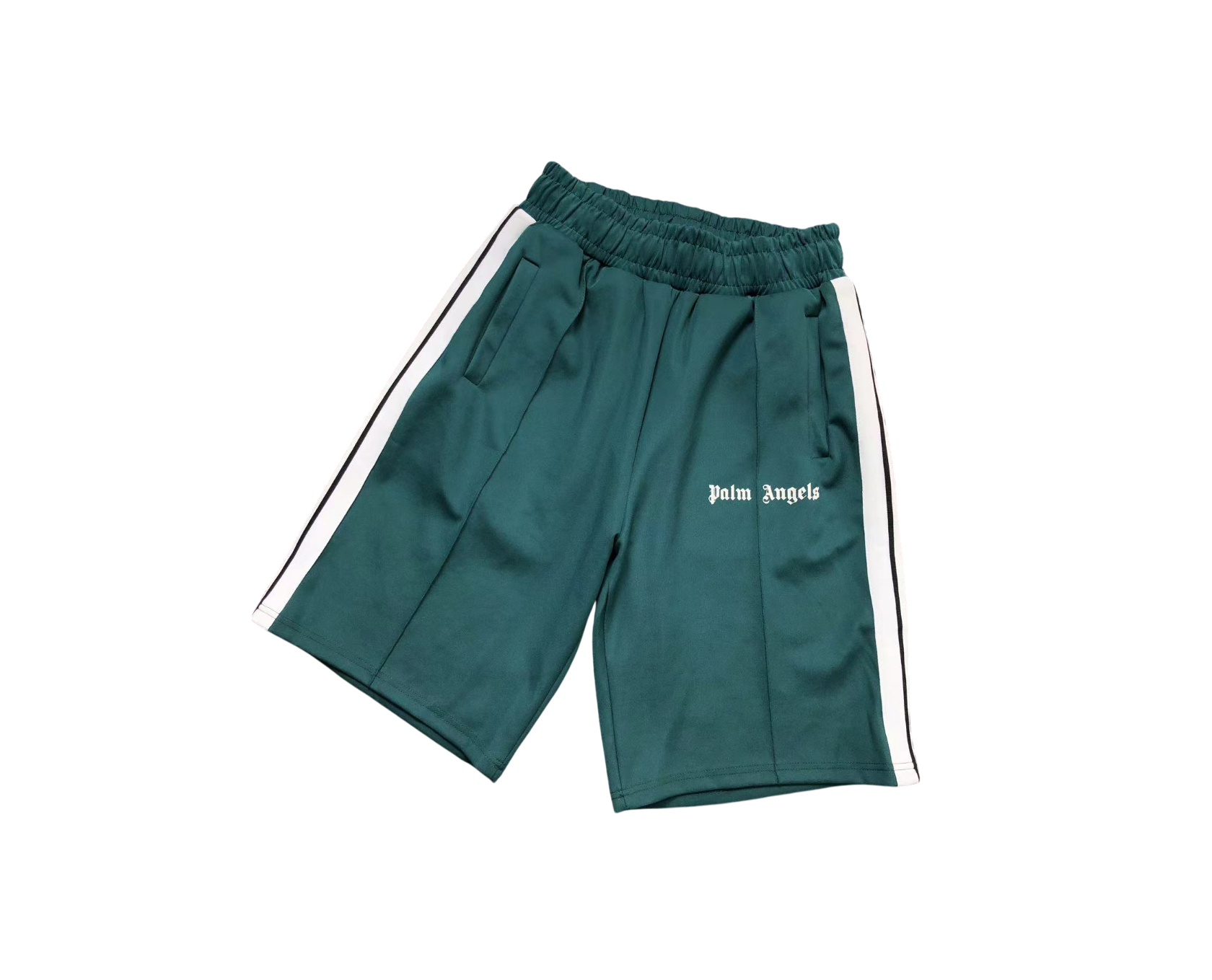 Palm Angels Basic Shorts Green