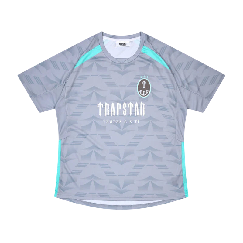 Trapstar Monogram Jersey Grey/Sea Blue