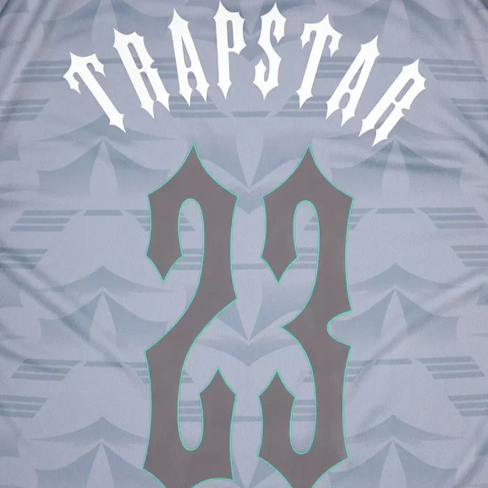 Trapstar Monogram Jersey Grey/Sea Blue
