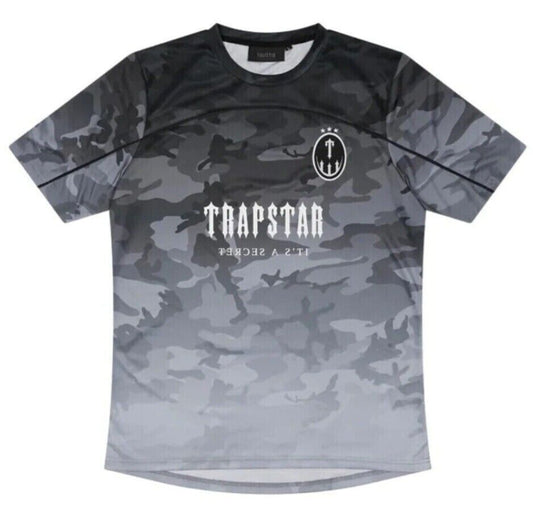 Trapstar Monogram Jersey Black Camo