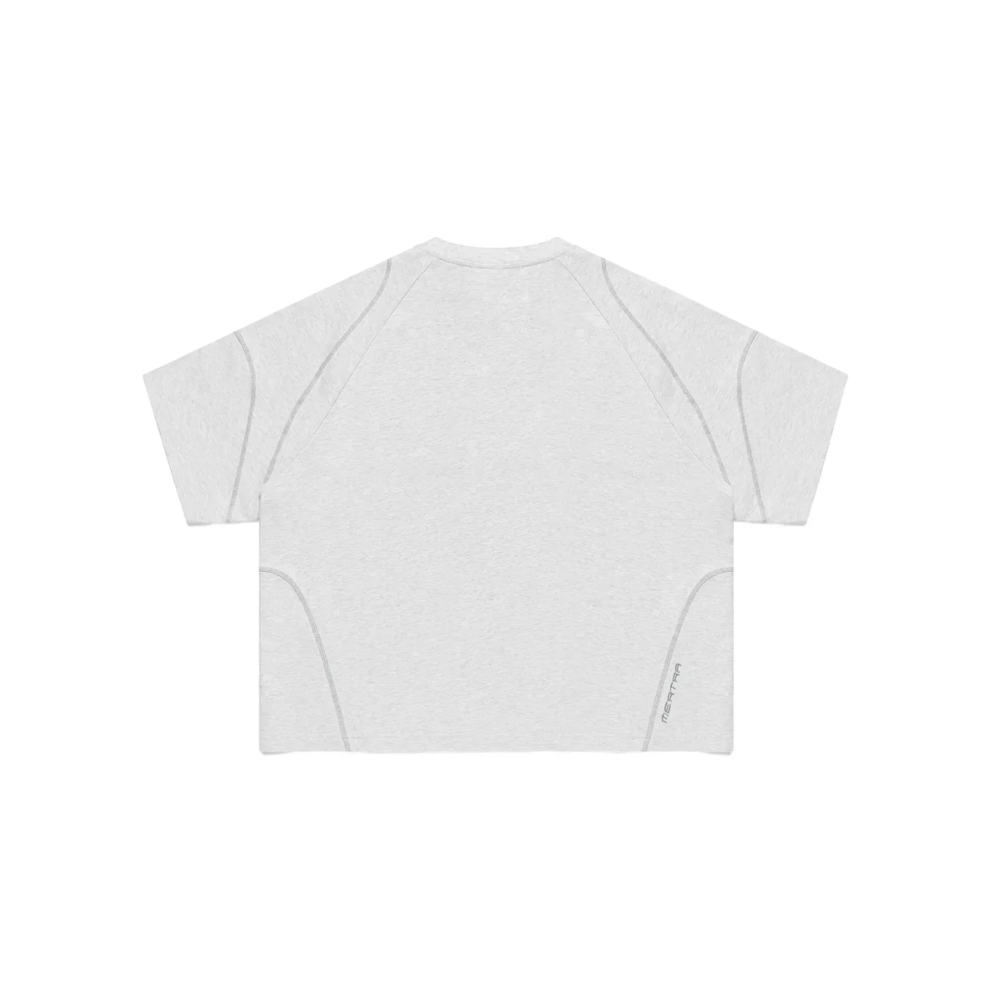 MERTRA Overlock Stitch Tee Grey