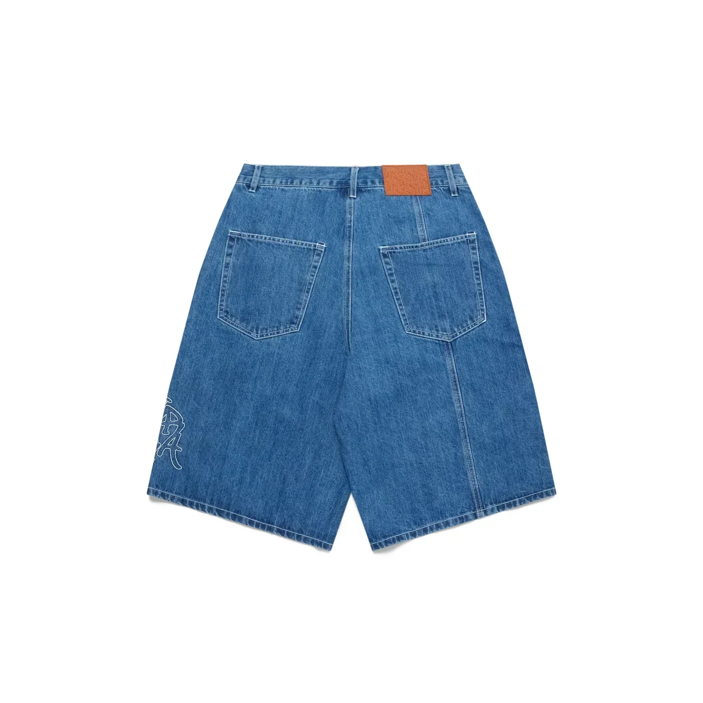 MERTRA Bigstep Denim Shorts Blue